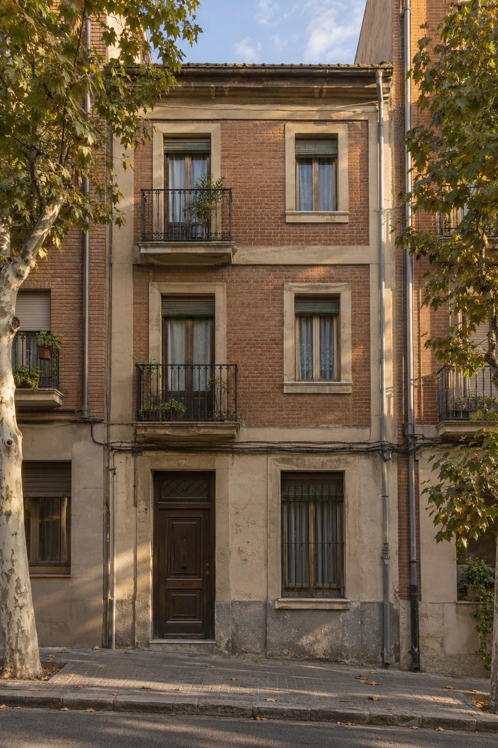 MADRID GATEWAY RESIDENCES — Imagen ilustrativa generada con IA; no es una fotografía del activo.