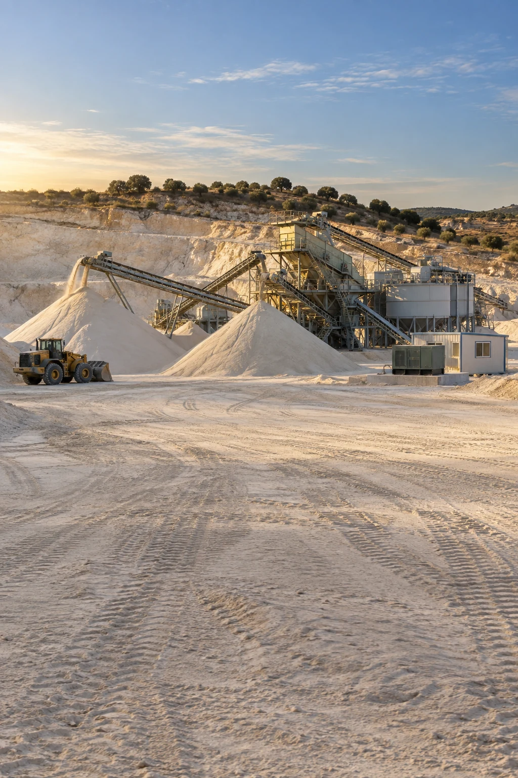 IBERIAN SILICA — Imagen ilustrativa generada con IA; no es una fotografía del activo.