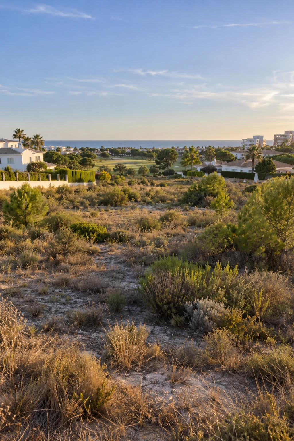 Costa Blanca Golf Residences — Imagen ilustrativa generada con IA; no es una fotografía del activo.